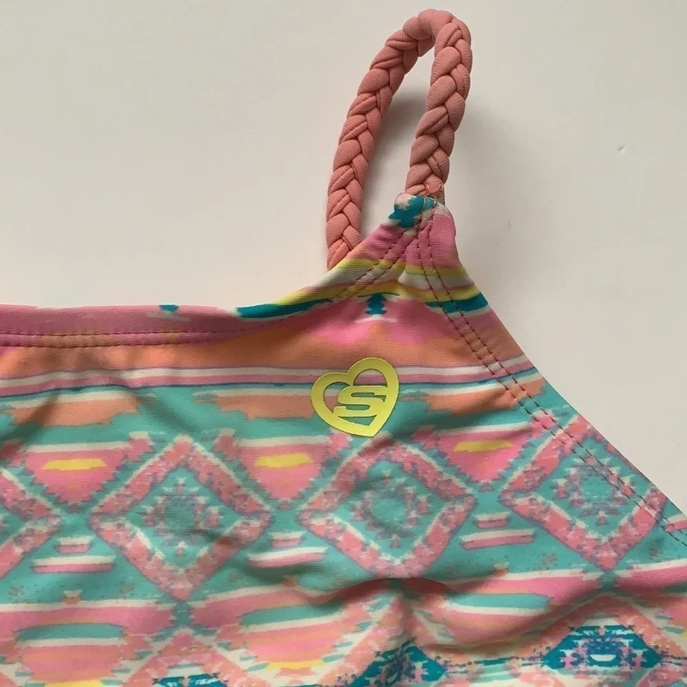 Sketchers Girls Swim Set Top & Bottom